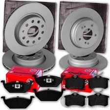 ZIMMERMANN BREMSSCHEIBEN + BELÄGE VORNE + HINTEN für VW POLO 6R 6C + AUDI A1 8X