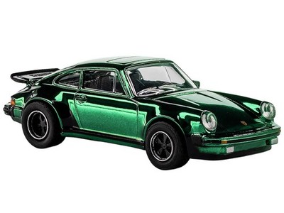 1975 PORSCHE 930 TURBO GREEN 1/64 DIECAST MODEL CAR BY MAJORETTE