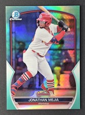 2023 Bowman Chrome - Prospects Jonathan Mejia #BCP-197 Aqua Refractor /125 (RC)