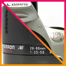 Canon EOS Kiss III Film Camera Set with Tamron Lens Excellent Condition