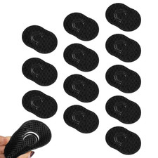 12pcs Pocket Combs for Men Soft Plastic Portable Palm Hand Comb Pocket Finge...