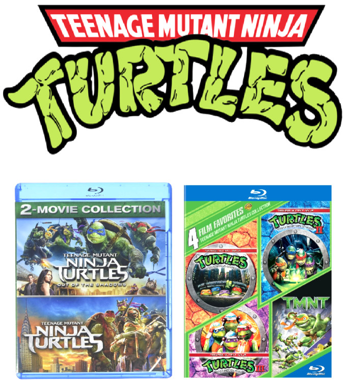 Teenage Mutant Ninja Turtles 6-Movie Anthology (Blu-ray) Collection BRAND NEW!!!