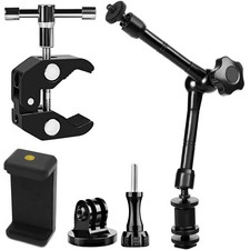Magic arm Camera Mount  articulating arm- 11 Inch Metal Adjustable Friction A...