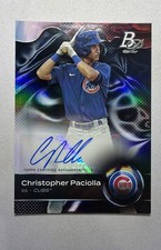 2023 Bowman Platinum - Top Prospects Christopher Paciolla #TOP-83 Autographs...