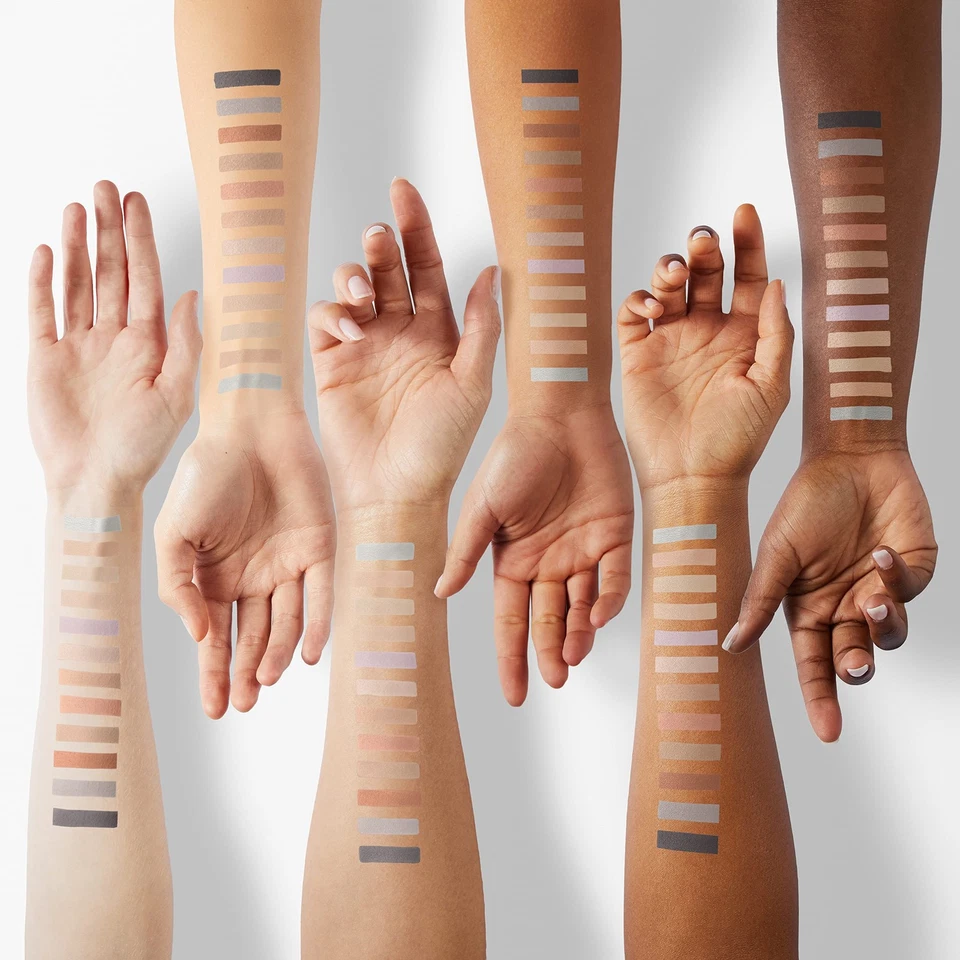 Mighty Mattes Lidschatten-Palette – 12 natürliche nude Farben – makelloses, l... - Bild 4 von 4