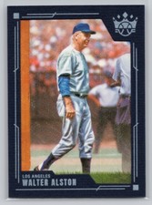 2022 PANINI DIAMOND KINGS #13 WALTER ALSTON BLUE FRAME LOS ANGELES DODGERS