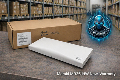 Cisco Meraki MR36-HW Cloud Managed 802.11ax Unclaimed-Lifetime WRNT