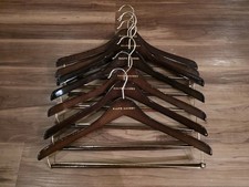 Ralph Lauren Wooden Suit/ Pant Hangers- Lot Of 7