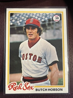 1978 Topps - Butch Hobson #155 - Shipped in Bubble Mailer
