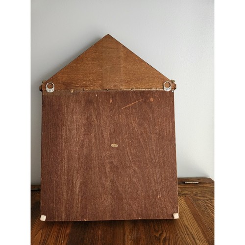Vintage 1970's My Collection Wood Wall Display Case Curio Cabinet Made in Taiwan - Picture 7 of 8