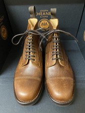 JOSEPH CHEANEY , BRAND NEW , SIZE 8 , MAHOGANY GRAIN , WAXY PULL UP LEATHER, 8