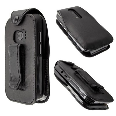 caseroxx Ledertasche mit Gürtelclip kompatibel mit Doro 6040 aus Echtleder, Tasc