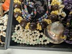 Huge Vintage Collection Of Glass /Real Stones & Faux Stone Lot -Necklace -Etc. — photo 8