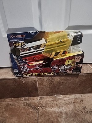 Xploderz Savage Shield Firestorm Series Blaster Toy Gun With 150 Rounds.