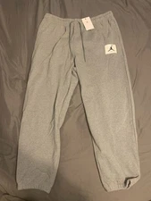 Nike Air Jordan Essential Fleece Men's Sweatpants Carbon Heather XXL DQ7468-091