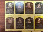 Lot of 27 Baseball Hall of Fame Yellow Plaque Cards — photo 2