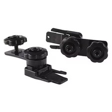 Sellstrom S61970 Faceshield Adapter, Slotted, Blk, Pr