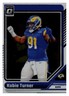 2024 DONRUSS OPTIC #118 KOBIE TURNER LOS ANGELES RAMS FOOTBALL