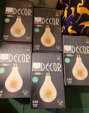 DECOR Large Lightbulbs × 5