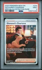 2023 Pokemon Mew En Giovanni’s Charisma Special Illustration Rare #204 PSA 9