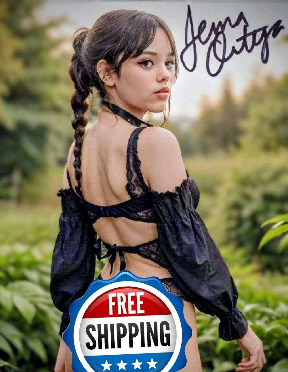 Jenna Ortega 8x10 Signed Photo Reprint Autograph – Fast Free