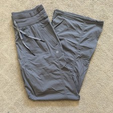 Lululemon Dance Studio Pant II No Liner Grey Full Length Size 8