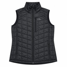 L.L.Bean Primaloft Quilted Vest Black Size La...
