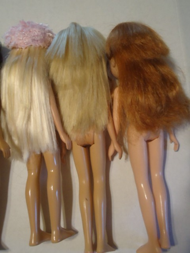 Mattel Wee Three Friends Doll Lot Of 7 - Picture 5 of 7