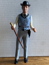 VINTAGE 1950's HARTLAND BAT MASTERSON GUNFIGHTER GENE BARRY COMPLETE 