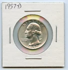 *1957-D Silver Washington Quarter, Choice Uncirculated  *