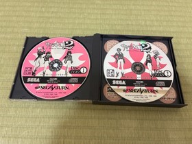 Sega Saturn Console HST-0014 with Sakura Wars 2