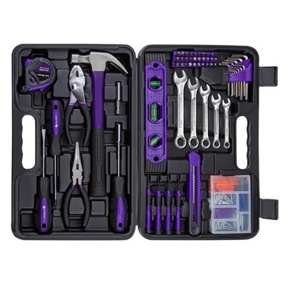 152-Piece Basic Household Hand Tool Set,with Toolbox Storage Case, All Purpos...