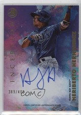 2021 Bowman Inception 389/400 Heriberto Hernandez #PA-HH Auto 0sb5