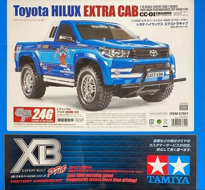 1/10 Tamiya Hilux Radio Control Car Rc Truck Kit Off-road 4wd