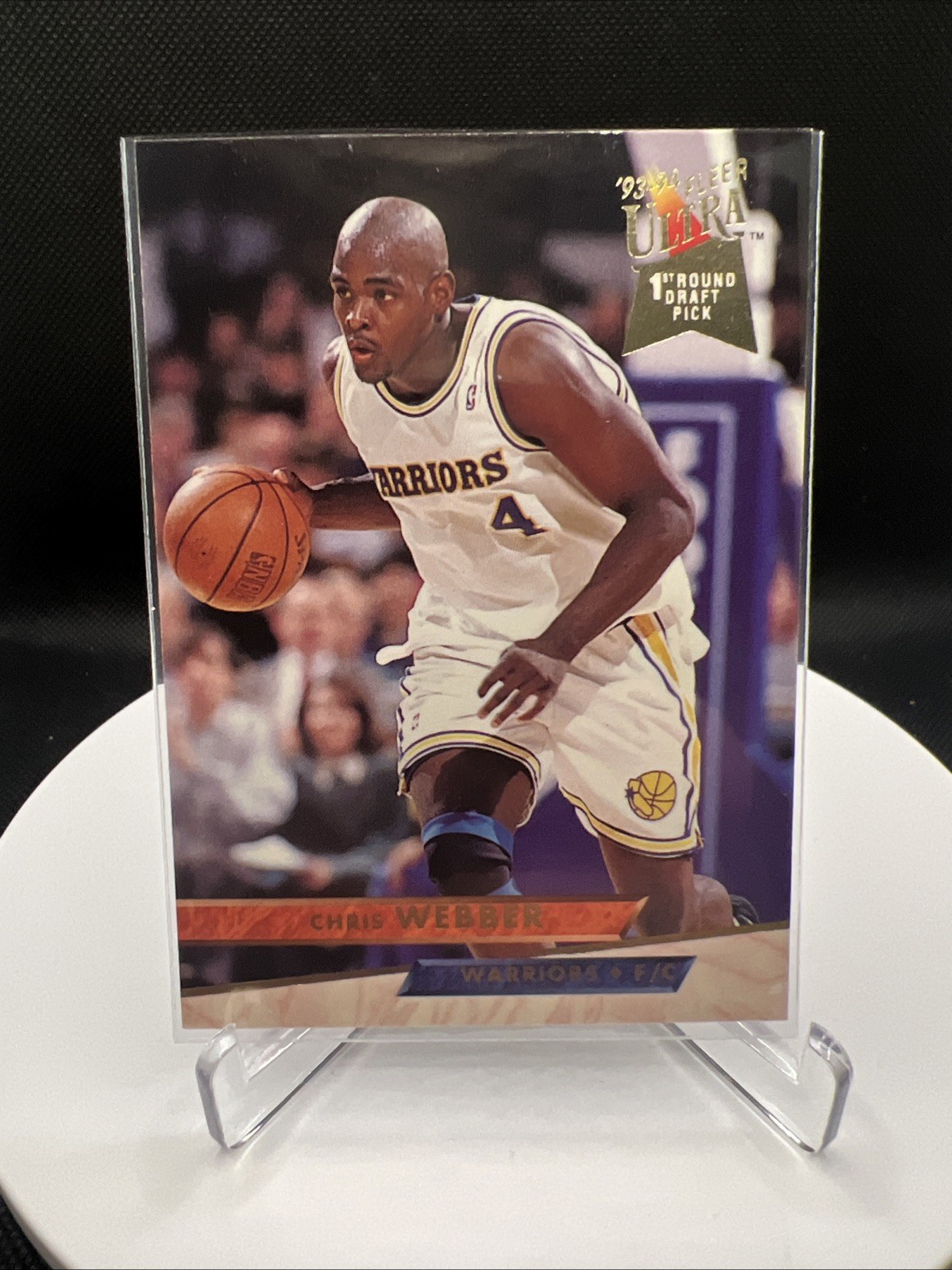 Chris Webber #252 Basketball Cards 1993 Ultra trading card — raw and PSA graded price guide