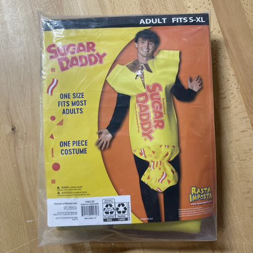 Rasta Imposta Sugar Daddy Halloween Costume Adult One Size Fits Most NEW