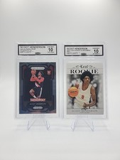 Scoot Henderson Panini & Leaf RCs - 2 Card Lot - CCG 10 GEM MINT 💎 