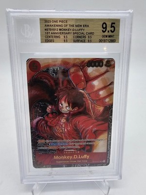 BGS 9.5 Gem Mint One Piece OP05 English Special Card 1st