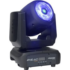 ALGAM LIGHTING MHE60 WASH MOVING HEAD 60W LASER MOVING HEADS