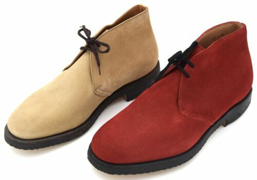 Derbies Church's / Joseph Cheaney En Daim Et Cuir - Taille UK 10 / EU 44, Excellent état