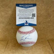 IVAN JOHNSON CINCINNATI REDS ROOKIE YEAR SIGNED AUTO M.L. BASEBALL BAS R98129