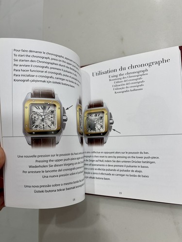 Genuine Cartier Red Double Wallet CD PCWA0433 and Booklet Papers - PCWA0396 - Picture 6 of 7