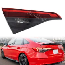 Left LED Inner Tail Light For 2022 2023 Honda Civic Sedan Rear Lamp Driver Side