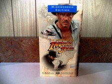 THE ADVENTURES OF INDIANA JONES (VHS 1999) 3 TAPE SET, WIDESCREEN, Harrison Ford