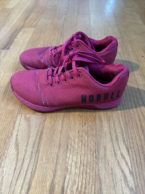 No Bull NOBULL Low Top Trainer Hot Pink Shoes Sz