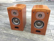 Diatone DS-A5 Speakers pair, natural wood