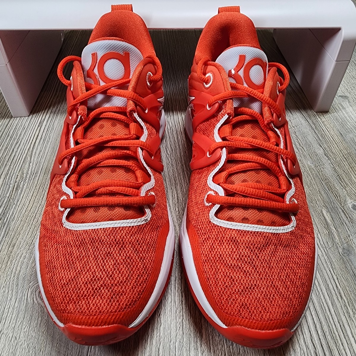 Nike KD 15 TB Promo Team Orange Basketball Shoes Mens Size 9 New