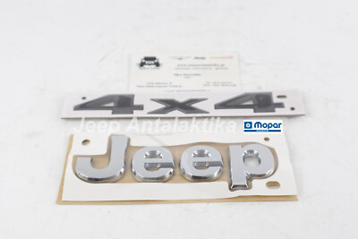 Jeep & 4x4 Emblems 55112903AB 55157088AC New Genuine Mopar | eBay