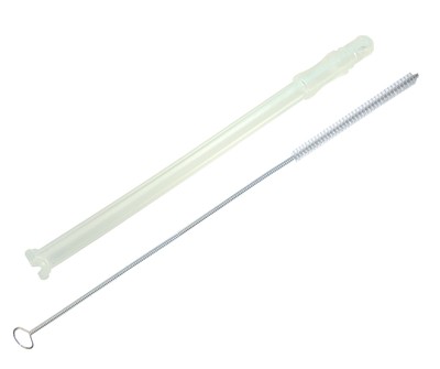 DeLonghi 5313232961 Milchansaugrohr + Renz Reinigungsbürste 4mm für ECAM24.467