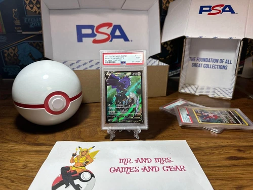 💎😎 PSA 9 MINT Pokemon Silver Tempest Corviknight V Full Art TG18 💎😎